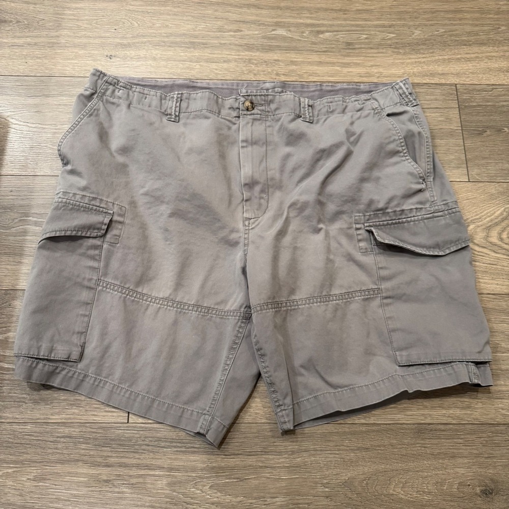 Polo Ralph Lauren Relaxed Fit Cargo Shorts Mens 44 Gray Cotton Twill Utility